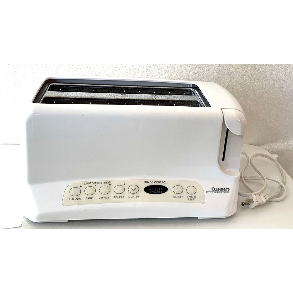 Cuisinart Premium Total Touch Electronic CPT-65C 4-Slice Toaster